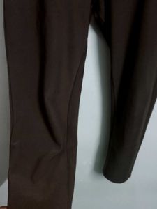 Comfortable Brown Formal Pant