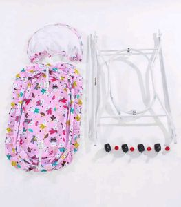 Baby Swing Cradle with  Mosquito Net 0-9 Months