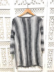 Striped Knit Top A