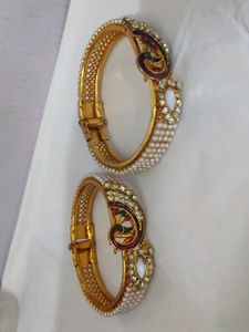 Peacock Braclet Set Of 2