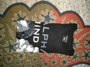 Men Black T Shirt New Kwabey Brand