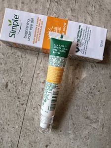 Simple Brightening Under Eye Gel