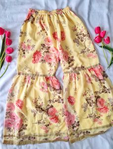 Floral Sharara Suit Set