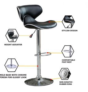 Bar Chair for Office, Shop with Back Support