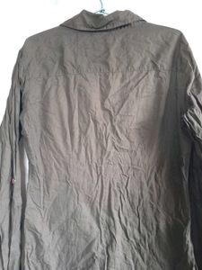 Brown Long Sleeve Shirt