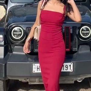 Red Maxi Dress