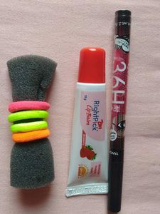 Lip Balm+Eyeliner Mix Kajal