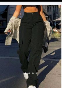 Black Cargo Pants