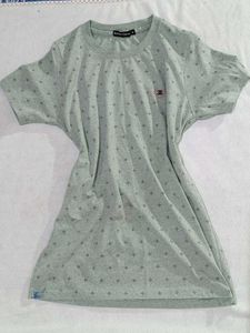 Cotton Candy Sea Green Tee