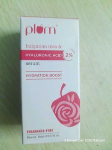 Plum Bulgarian Rose Serum