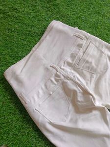 White High waist Jeans Women Trendy
