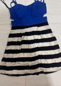 Bold-block Strip Design One Piece