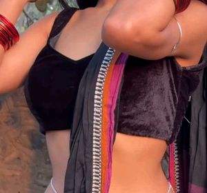 Velvet Padded Backless Drawstring Strappy Blouse