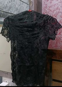 Black Lace Top