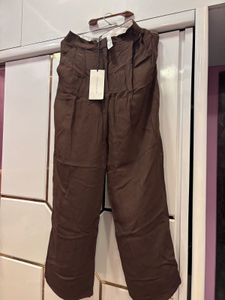 ZARA DARK BROWN FORMAL TROUSERS ***BRAND NEW****
