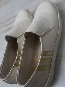 White Casual Sneakers