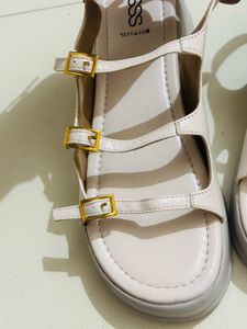 Platform Buckle Sandals
