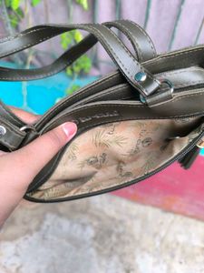 Olive Green Hand Bag