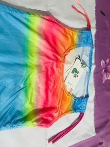 Rainbow 🌈 Dress For Party 🥳