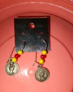 Queen Elizabeth Coin Earrings