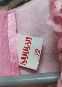 Pink Flower Girl Dress