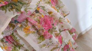 Floral Backless Dress