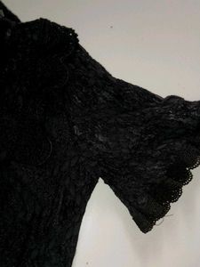 Black Lace Top