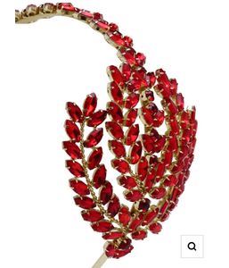 Custom Handmade Red Headpiece