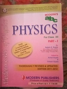 Modern Abc Physics Class 12 Part 1