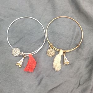 Pair Of 2 Effiel Tower Bracelet