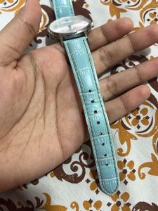 Casio Watch with Light Blue Band