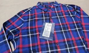 Highlander Men's Plaid Flannel Shirt, M Size