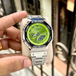 G Shock Watch With Tin Box