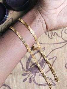 Real Goldcovered Anklets