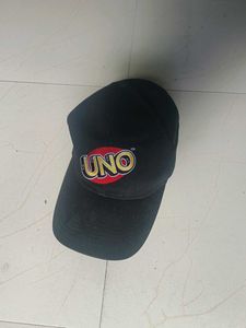 UNO Black Baseball Cap