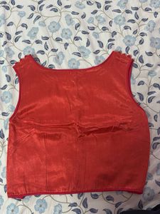 Red Saree Blouse