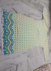 Cotton Print Kurta