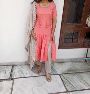 Pink Frock Suit