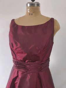 Maroon Cocktail Dress
