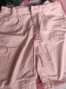 Pink Polo Shorts