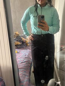 Light Blue Bomber Jacket