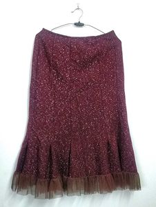 🧜Elegant fish cut winter woolen Skirt❄️