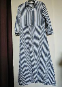 Zara Cotton Striped Summer Dress