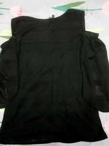 Cold Shoulder Studded Top