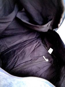 Denim Backpack