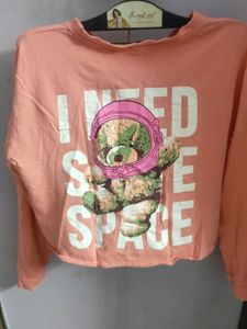 A Super Cute Crop Top With Graphic Designs