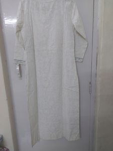 Yuris White Serene Kurta