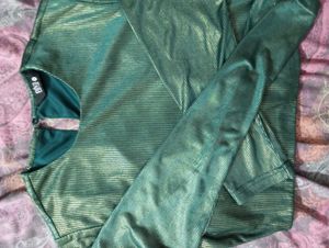 Indya Crop Top And Skirt Set