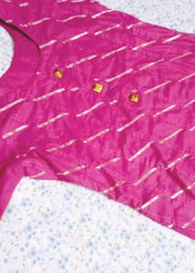 Pink Printed Kurta