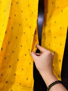 Haldi Yellow White Kurta Pajama